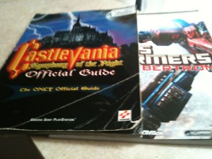Castlevania: Symphony of the Night and Transformers War for Cybertron strategy guides