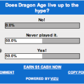 Dragon Age: Origins poll