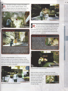 A Page from the 3rd Birthday strategy guide