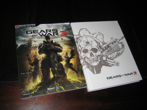 Covers of the Gears of War 3 Strategy Guides