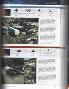 Page from Battlefield 3 strategy guide