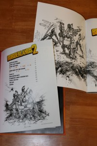 Borderlands 2 strategy guides - inner artwork