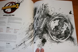 Borderlands 2 strategy guides - inner artwork