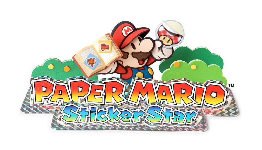 Paper Mario Sticker Star Logo