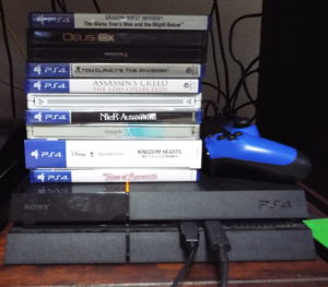 PS4 stack of shame